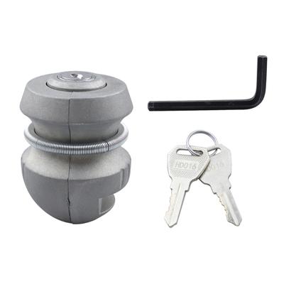 Trailer Part Coupling Lock Hitch Ball Lock Tow Caravans Anti Theft Device Universal Hitch Lock Trailer 50mm Hitch Lock