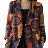 Autumn and Winter New Product Retro Printing Loose Retro Small Suit
