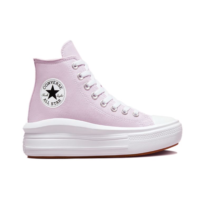 Converse  Chuck Taylor All Star Move Platform High Seasonal Color - Pale Amethyst Women Sneakers Pink White 572722C