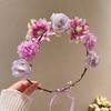 Simulation Flower Simulation Wreath Bohemia Style Flower Headband Seaside Vacation Headdress  Women