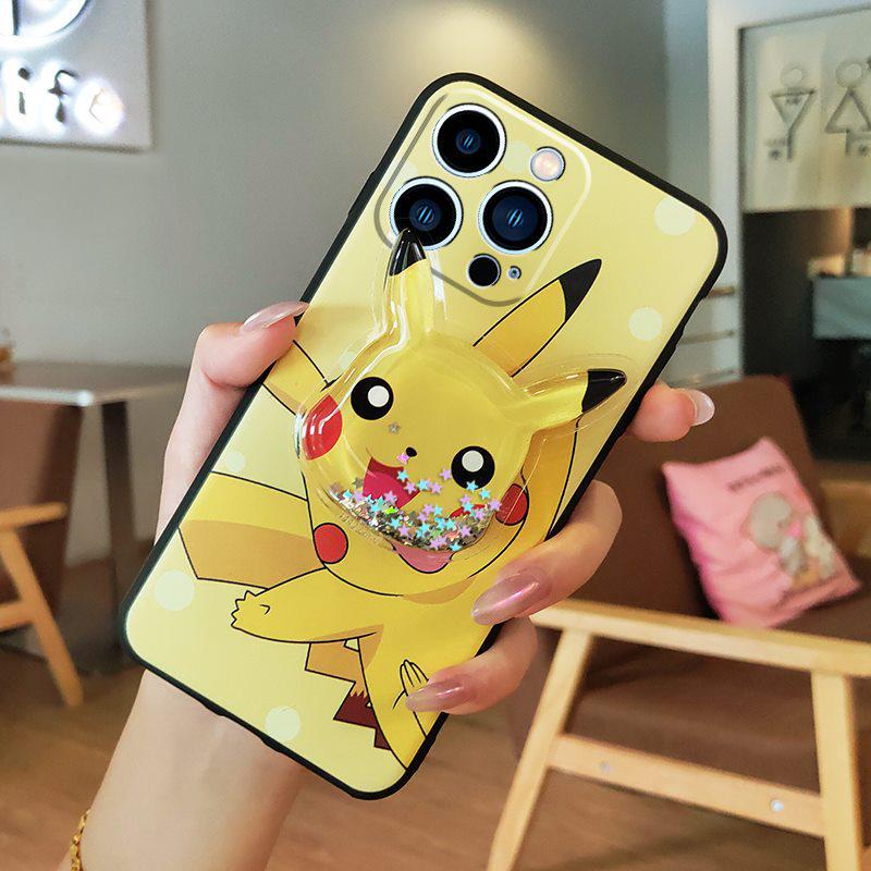 

Samsung Huawei Quicksand Soft Shell, блестящий кронштейн VIVO, защитный чехол для iPhone Leave Specific Model