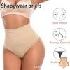 Sexy High-Waisted Thong Briefs with Tummy-Control and Butt-Lifting Design Seamless Fishbone-Support Shaping Briefs In Plus Sizes