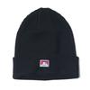 BEN DAVIS Original Mini Logo Knit Beanie Heather Black
