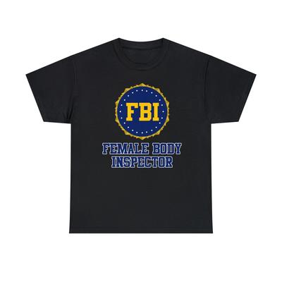 Maglietta Grafica Ispettore Corpo Femminile FBI, Taglie S-5XL