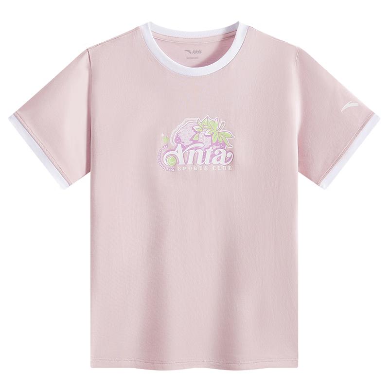 Anta Kids' Fruit Graphic Girls' Short Sleeve T-Shirt