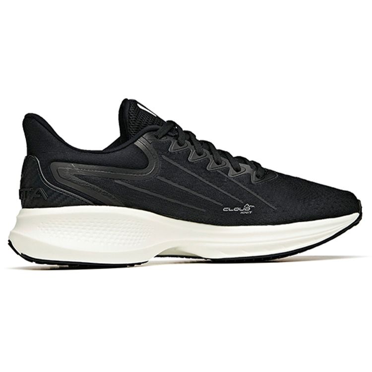 Anta Ling Pao 1 Breathable Mesh Low-Top Running Shoes Men Sneakers Black 112125585-1
