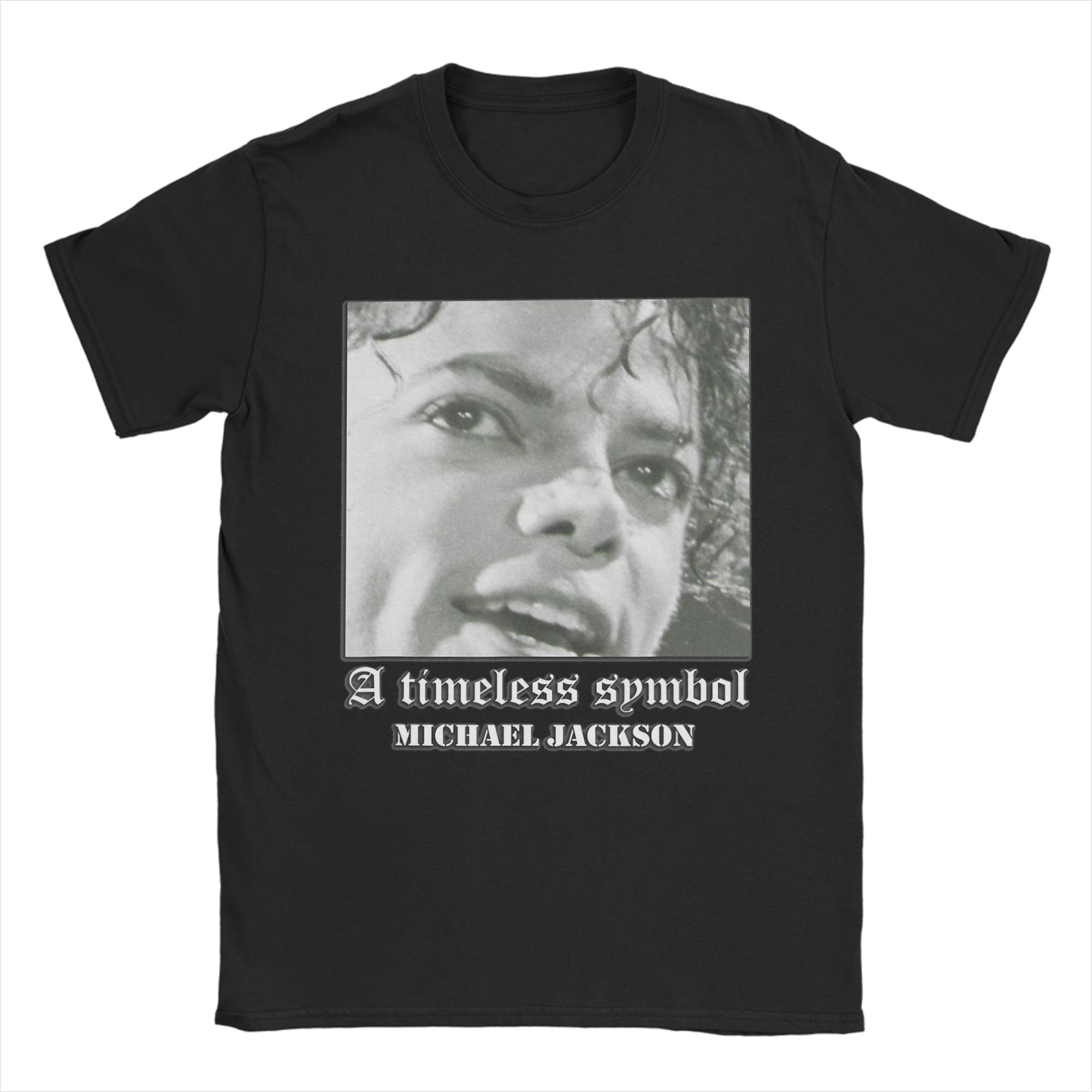 

Men Michael Jackson MJ Face T-Shirts 100% Cotton Top Tees Summer Vintage Short Sleeve T Shirt O Neck Fashion Pattern Tshirt 5XL різнокольоровий