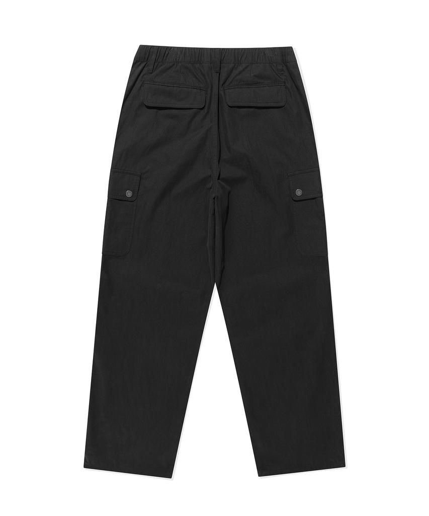 WACKY WILLY Women'S Cargo Parachute Pants Black