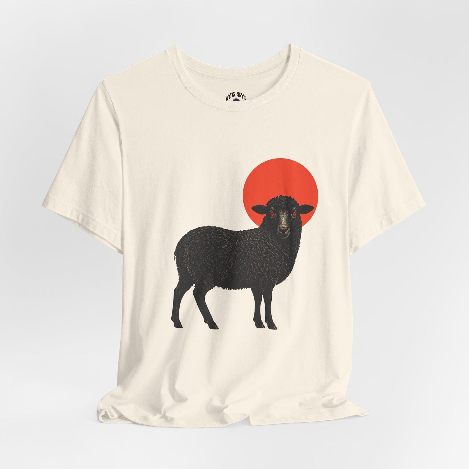 Black Sheep T-Shirt | Psychedelic Desing Tee 3XL