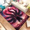1pc Wolf Moon Themed Rug for Home Decor, Non-slip Office Carpet, Chair mat, Outdoor Mat, Christmas and Halloween gifts-0731036