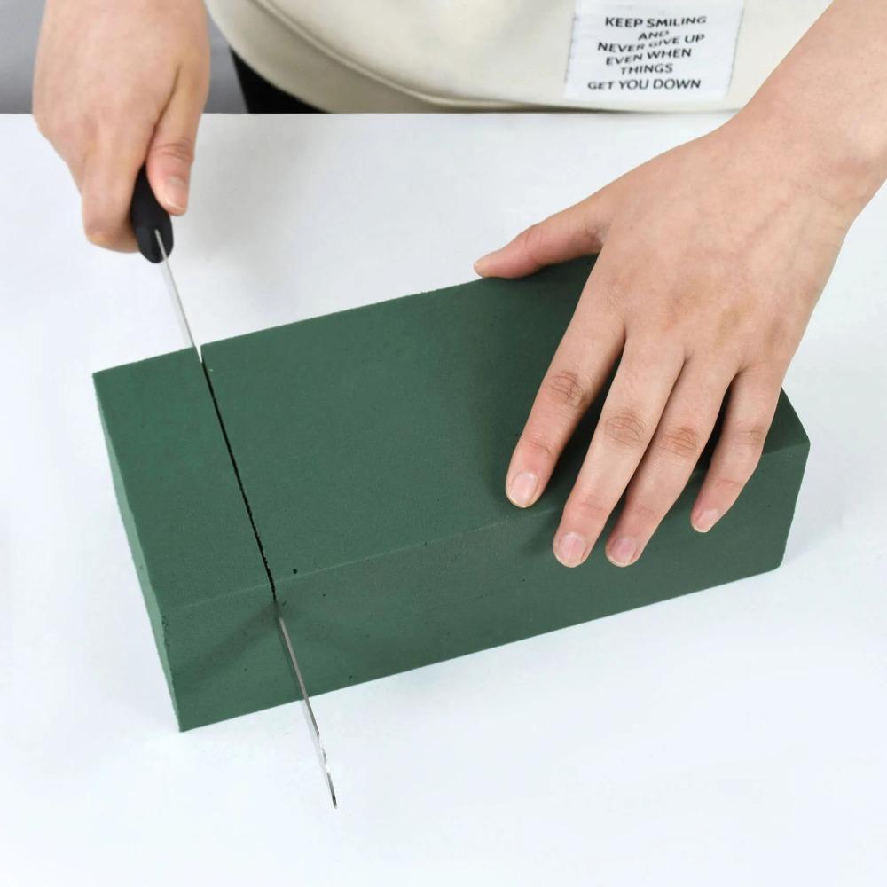 2/4/6pcs Green Floral Foam Blocks Rectangle Artificial Flower Mud Floral Foam Brick  for Home Garden