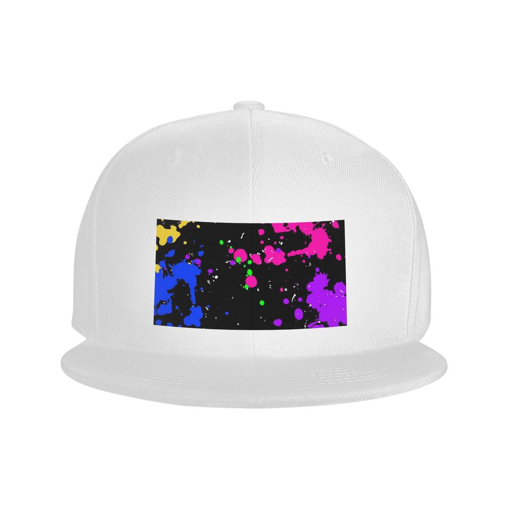 Colorful Graffiti Splatter Print Baseball Caps Snapback Fashion Baseball Hats Breathable Casual Casquette Outdoor for Unisex