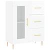 VidaXL Buffet Blanc brillant 69,5x34x90 cm Bois d'ingénierie 828030