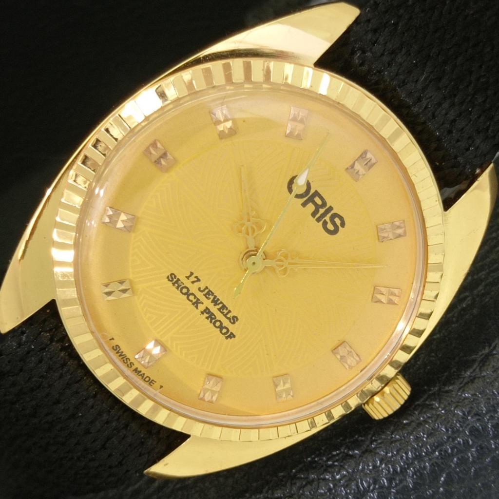 

ВИНТАЖНЫЕ ШВЕЙЦАРСКИЕ МУЖСКИЕ ЧАСЫ С РУЧНЫМ ЗАВОДОМ, ВОССТАНОВЛЕННЫЙ ЦИФЕРБЛАТ ЗОЛОТИСТОГО ЦВЕТА a438507-2 R131a-a438507