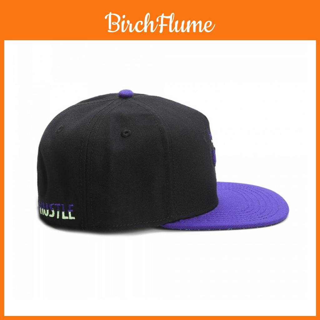 Cartoon Purple Leopard Baseball Cap With Embroidery For Summer Adult Fashion Casual