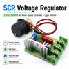 Régulateur de Tension SCR 220V avec Télécommande Interrupteur Gradateur de Lumière Multipurpose