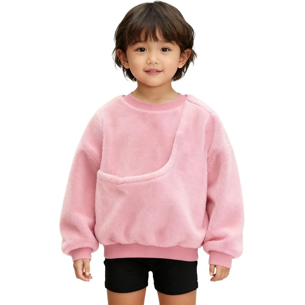 Dětská mikina s kapucí Chlapecká a dívčí módní potištěná mikina s dlouhým rukávem