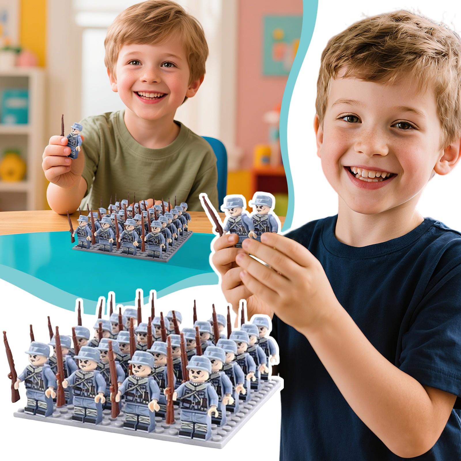 

Детские фигурки-конструкторы — лучшие подарки для детей One Size серый