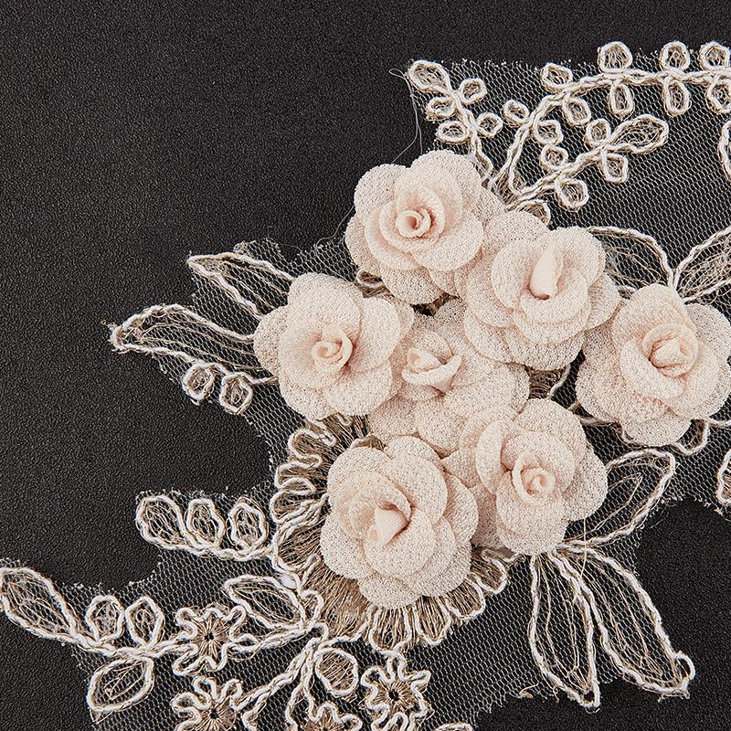 3d flower lace
