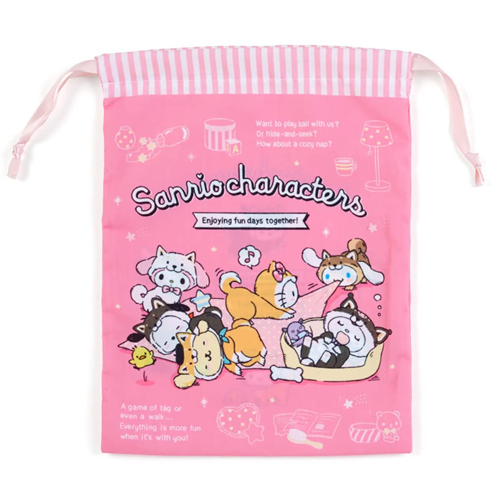 Sanrio Sanrio Characters Drawstring Purse Set 574350 (SANRIO) (Shiba Inu)