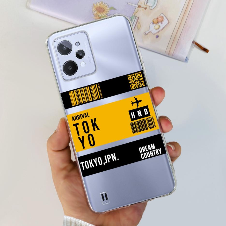 For Realme C31 Case RMX3501 New Fashion Painted Cover Soft Slim Phone Case For Realme C31 C 31 RealmeC31 Back Cover Fundas Coque