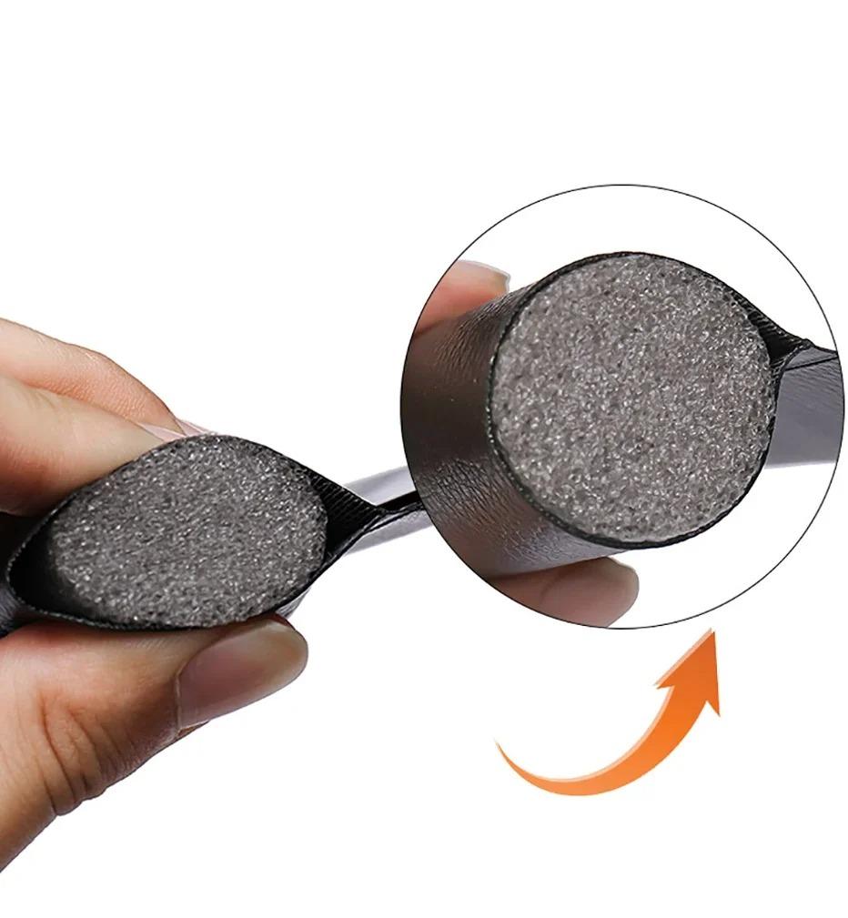 1pc 96cm/37.8in Sealing Strip Door Seam Door Bottom Sealing Strip Sound Insulation Wind Strip Foam Tape Bedroom Door Gap