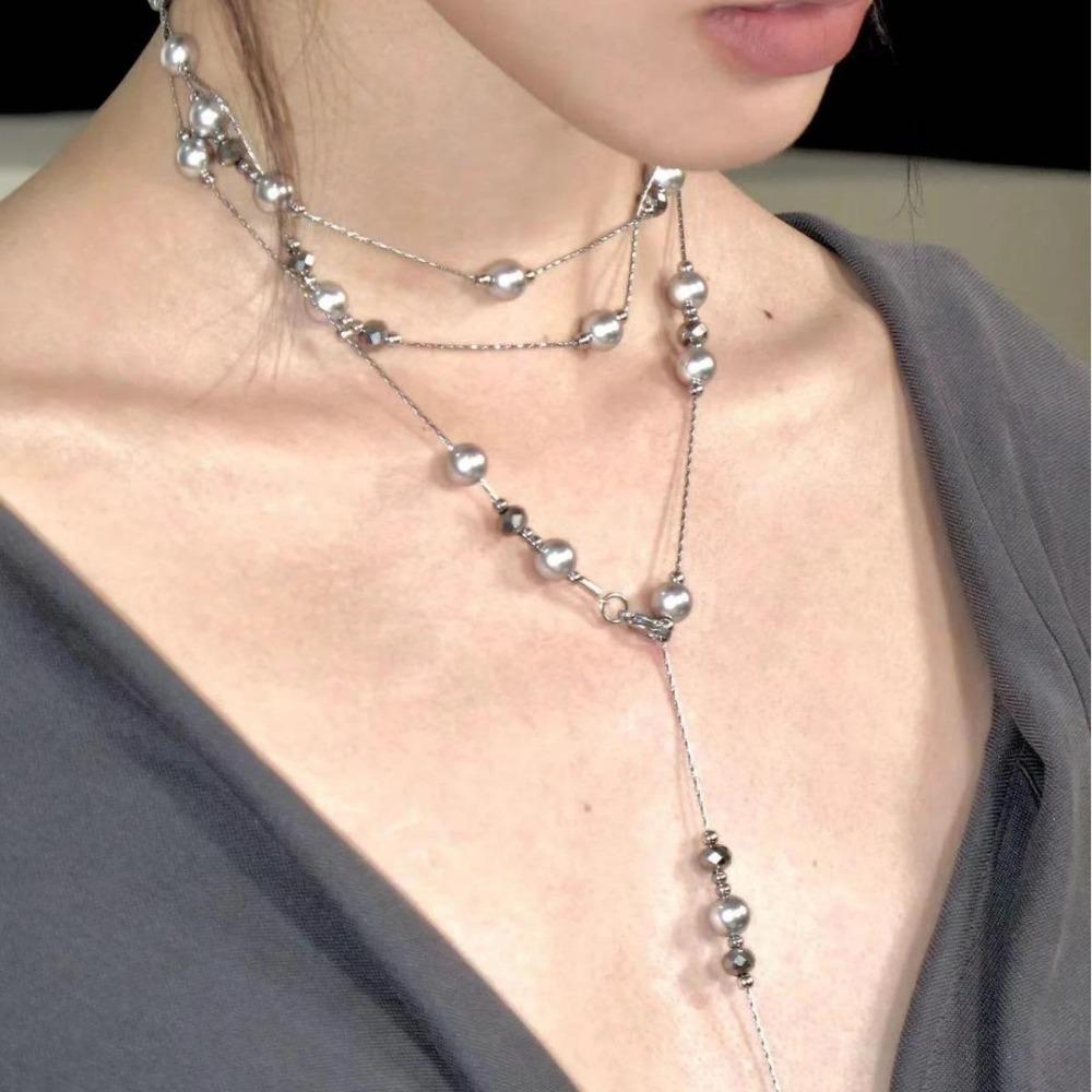 

, A Variety of Wearing Methods, Sweater Chain Temperament, Niche Design, Light Luxury Collarbone Chain, Neck Chain.