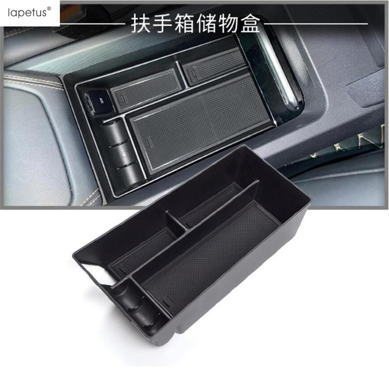 Central Console Armrest Storage Box Container Organizer Phone Holder Tray Accessories Interior For Ford Mustang Mach-E