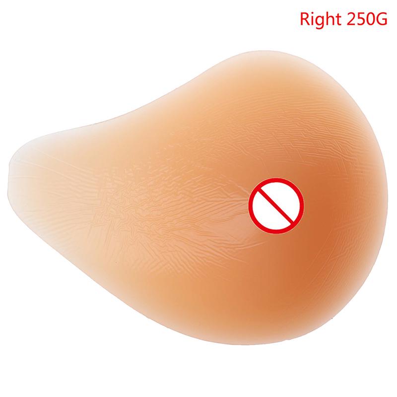 Silicone Breast Form Support Artificial Spiral Silicone Breast Fake False Breast