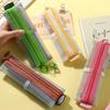 Translucent Notebook Pencil Pouch Mesh Fabric Stationery Organizer  Notebook Organization