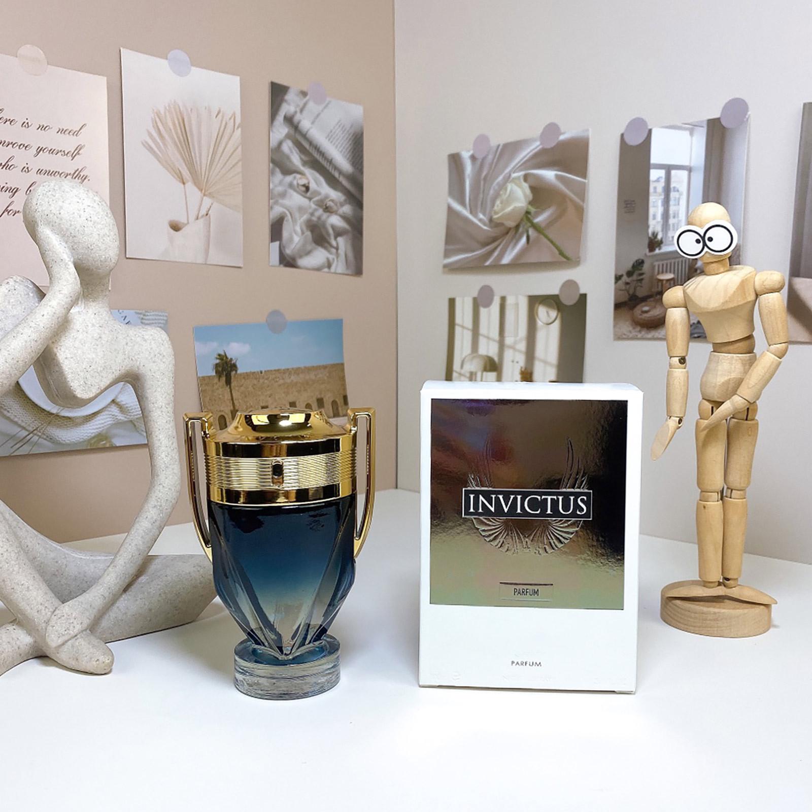 

Классический одеколон с феромонами для мужчин Мужской одеколон для мужчин Мускусный запах моря Гладкий модный дизайн флакона Туалетная вода 3,4 фл. Унция/100мл