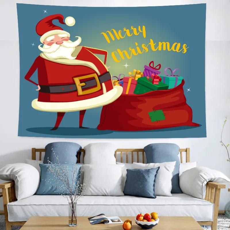 Europäischen und Amerikanischen Weihnachten Hintergrund Wand Tuch Mädchen Herz Hängen Tuch Wohnzimmer Schlafzimmer Wandteppich