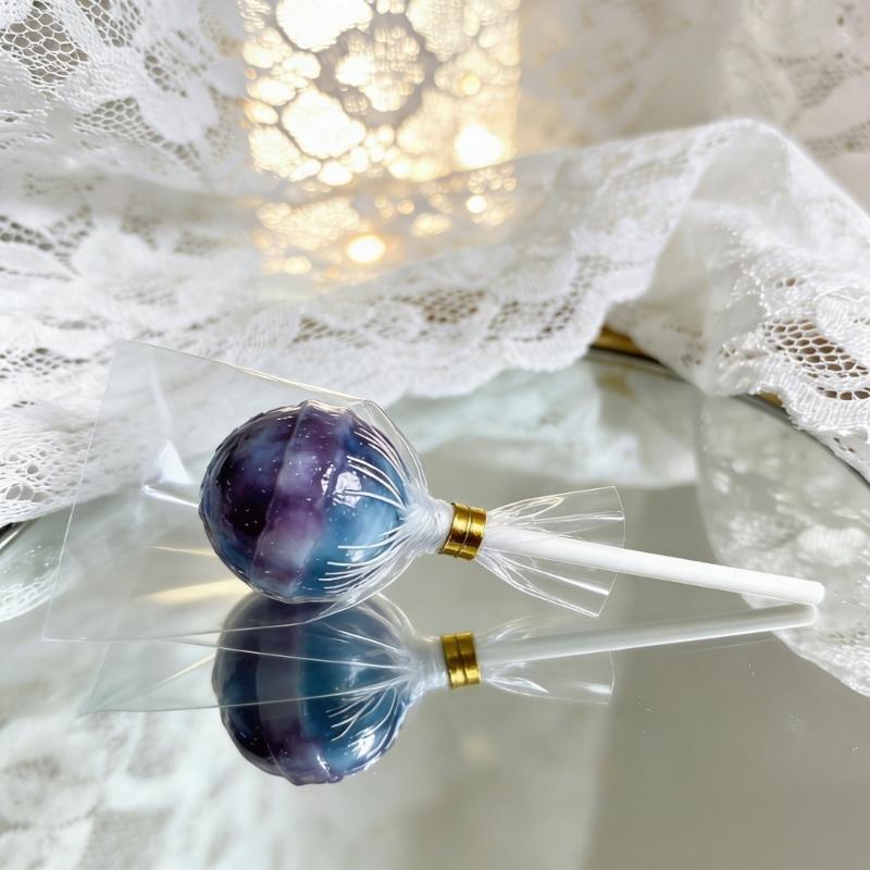 300Pcs Lollipop Cake Treat Bag Set Paper Lollipop Stick Chocolate Candy Wrappers for Gift Giving and Celebration