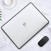 Clear Shockproof Laptop Case MacBook Pro 13 14 16 Air 15.3 Inch M1-M4 Compatible PCTPU Hard Shell Cover