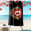 SG Dynamo Dresden logo Print Beach Towel, Large Soft Quick Dry Towel for Beach Camping Swimming
