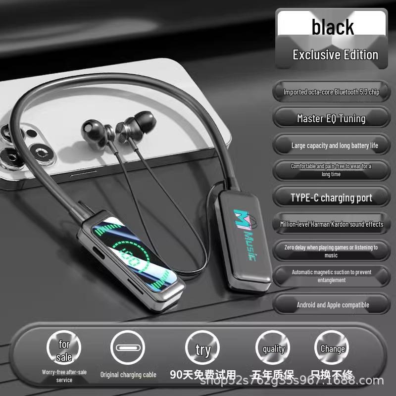 Bluetooth Earphones with Long Battery Life - Low Latency, Touch Control, Sports Series