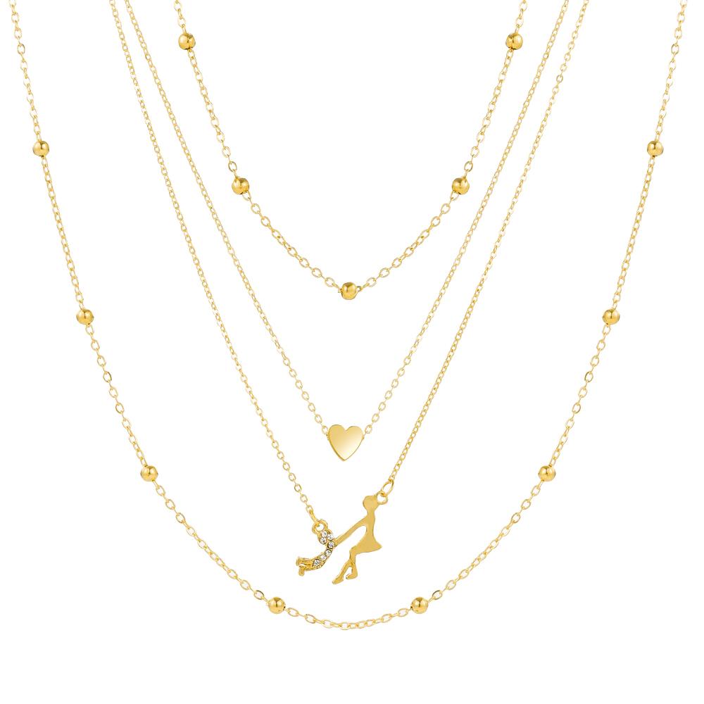 

Ожерелье с подвеской для взрослых, содержащих злодеев, модное трендовое ожерелье для девочек, темпераментное ожерелье