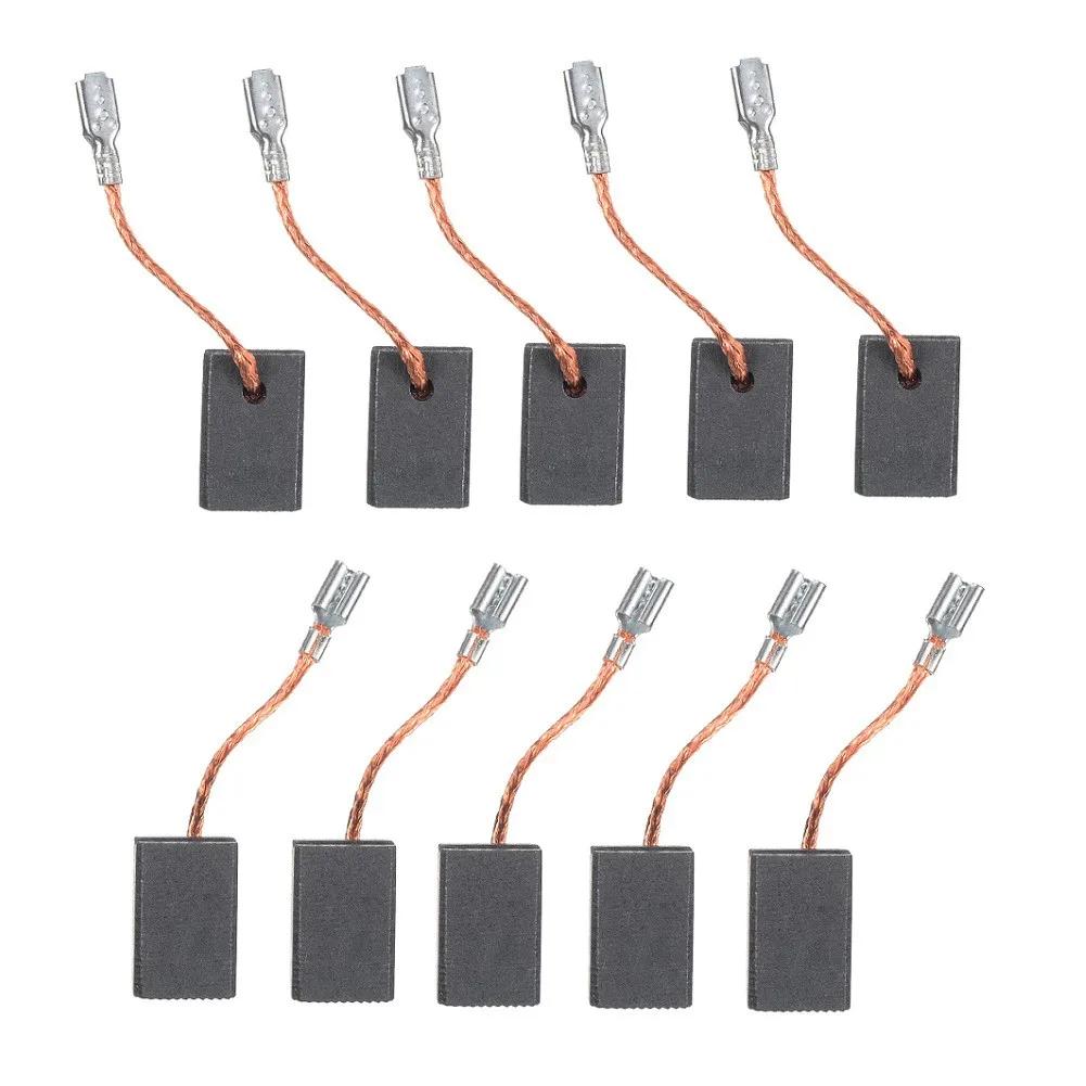 

10* Carbon Brush Workshop 5x10x17mm Equipment Metal 10pcs Fine Workmanship For GWS14-150 Carbon Nice High Quality New China Mainland