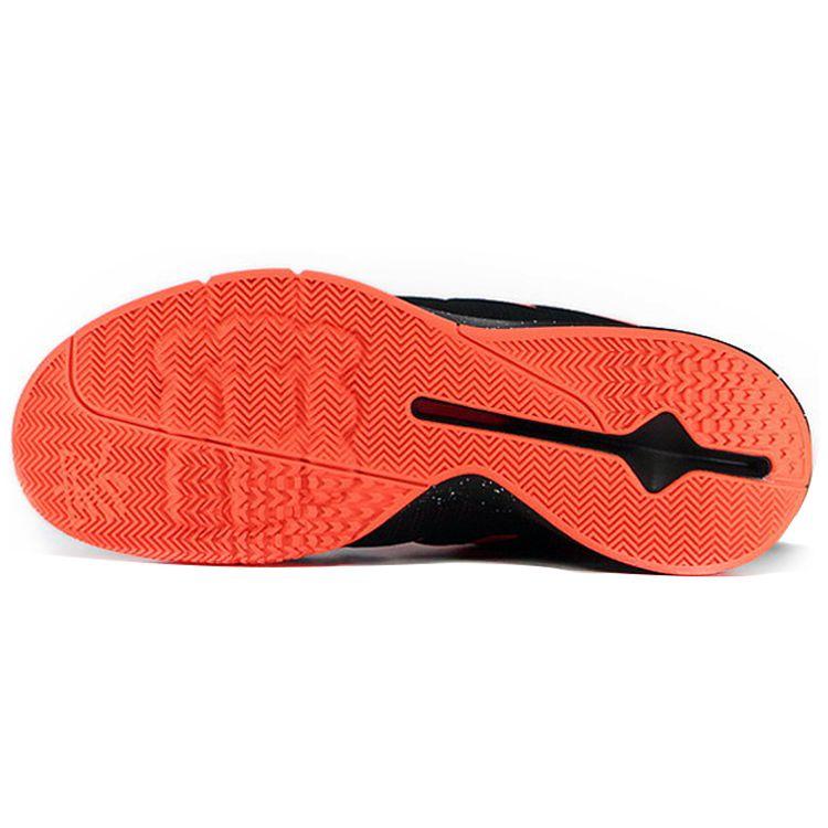 Jordan CP3 9 Round Head Comfortable Shock Absorption Non-Slip Lightweight Rebound Mid-Top Basketball Shoes Men Sneaker Black Orange 829217-802