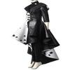 2025 Cruella De Vil Cosplay Kostým Dospělé Ženy Cruella Černobílé Puntíkované Šaty Sako Cruella Cosplay Kostým Kabát Šaty Outfit