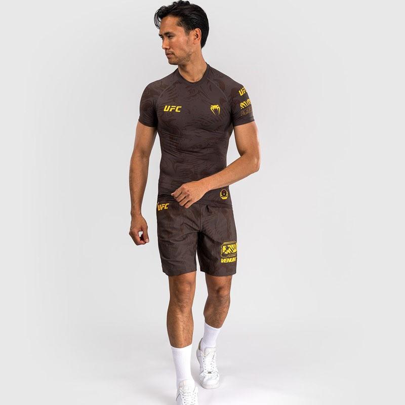 Quick-Dry Breathable Compression T-Shirt Boxing MMA Fitness Training Running Gym Workout Top