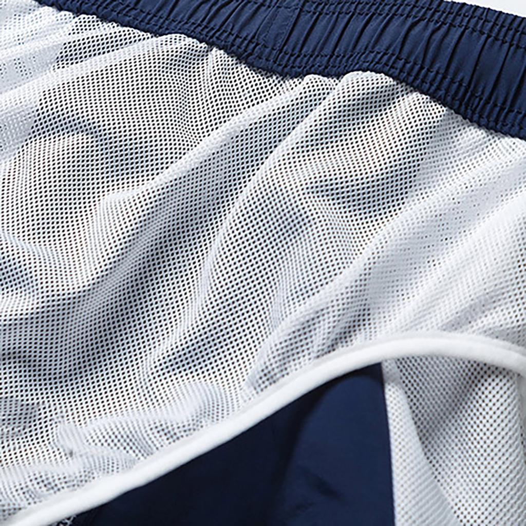 Men's Swim Trunks, Quick Dry Beach Swimming Board Shorts Bathing  With Mesh  And Pocke