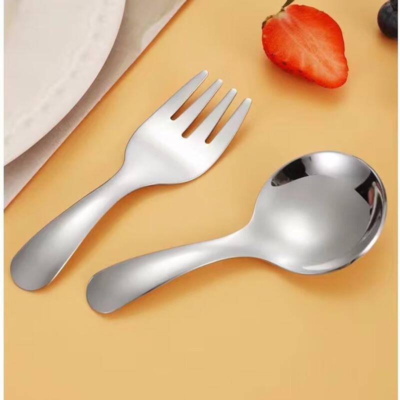 Ruhan Stainless Steel Baby Feeding Set