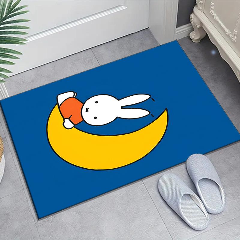 1pc Miffy4 Design Area Rug - Non-Slip, Soft & Cozy Floor Mat for Living Room, Bedroom, Office - Indoor/Outdoor Decorative Carpet