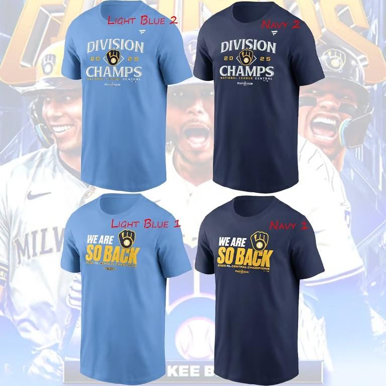 

FREESHIP Mil. B. 2025 Div. Champs Player Name & Number Fan Gift Unisex T-Shirt XXXXL