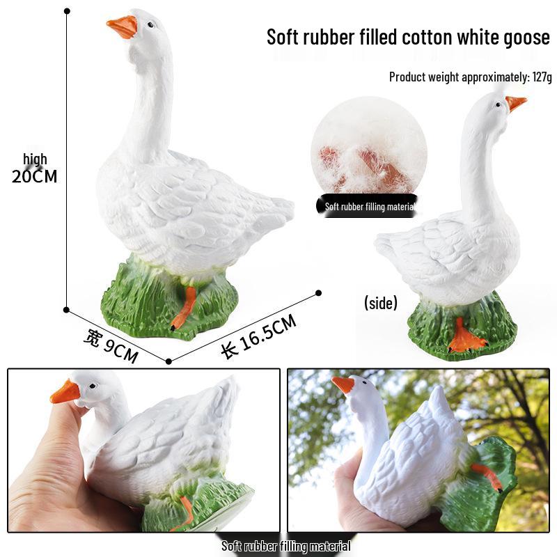 Children's Soft Rubber Marine Animal Toys: Killer Whale, Great White Shark, Beluga, Blue Whale, Dolphin, Sperm Whale Models