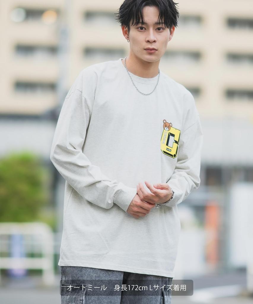 [IMPROVES] [GERRY cosby] Custom C Logo Long Sleeve T-Shirt