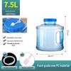 ZISIZ Portable Plastic Water Storage Bucket for Tea & Home Use