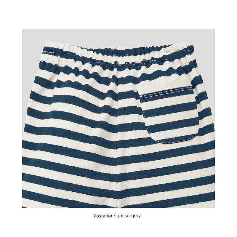 Summer Boys' Home Wear Suit Pure Cotton Kids Thin Short-Sleeved Shorts Two-piece Set Air Conditioning Clothes Motor Car 90-150