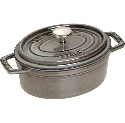 Cocotte Zwilling Staub Oval 19,2×14,2 Cm Graphite 600 Ml (40509-477-0)